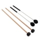 thumbnail image 2 of Juego de mazos para marimba (1 par, cabeza de hilo de dureza media, 1 par de mazos de goma para campana de percusión), 2 of 14