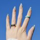 thumbnail image 1 of Prensa en ataúd de uñas para mujer, uñas postizas extralargas con pegamento, uñas postizas con pegamento, 24 unidades Namotu HMYH826, 1 of 5