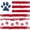 Red Navy, variant on Homewish Pomeranian Dog Twin Quilt Set,4Th Of July Twin Coverlet Set,White,Balloon Decor,2pcs