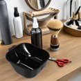 thumbnail image 1 of FONWILYO 2Pcs Black Plastic Hair Dye Mixing Bowl Set for Salon Use with Anti Slip Base for Precise Coloring, 1 of 8