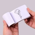thumbnail image 4 of Kit de Création d'Animation DIY : Coussin Lumineux LED 18,5x18,0cm avec Luminosité Réglable à 3 Niveaux, Alimenté par USB, Inclut 5 Livres à Rabat (300 Feuilles) et Vis de Reliure – Parfait pour Dessiner, Traacer, Animation 2D –, 4 of 7