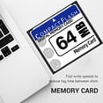 thumbnail image 3 of 4X 64MB Compact Flash Memory Card for Camera, Advertising Machine, Industrial Computer Card, 3 of 7