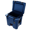 thumbnail image 3 of 5 Gallon, 2-in-1 Beverage Dispenser/Cooler - QuadraX Hard Cooler-Abyss Blue, 3 of 9
