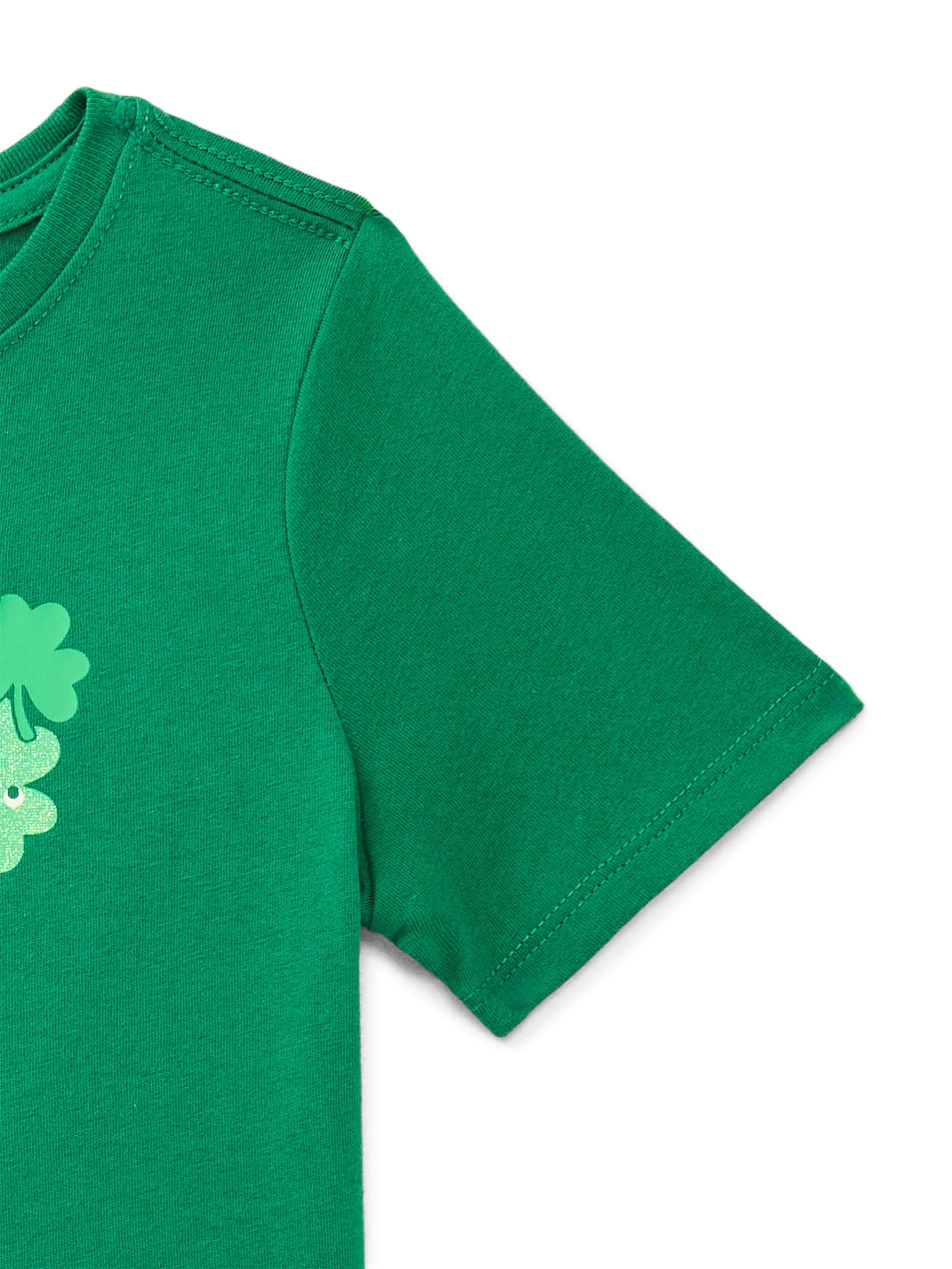 St. Patrick’s Day Toddler Boys or Girls Short Sleeve T-Shirt from Way To Celebrate, Sizes 12M-5T