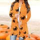 thumbnail image 2 of Blusa cárdigan de manga larga con estampado de Halloween a la moda informal y sexy para mujer Pompotops  qwe21122, 2 of 6
