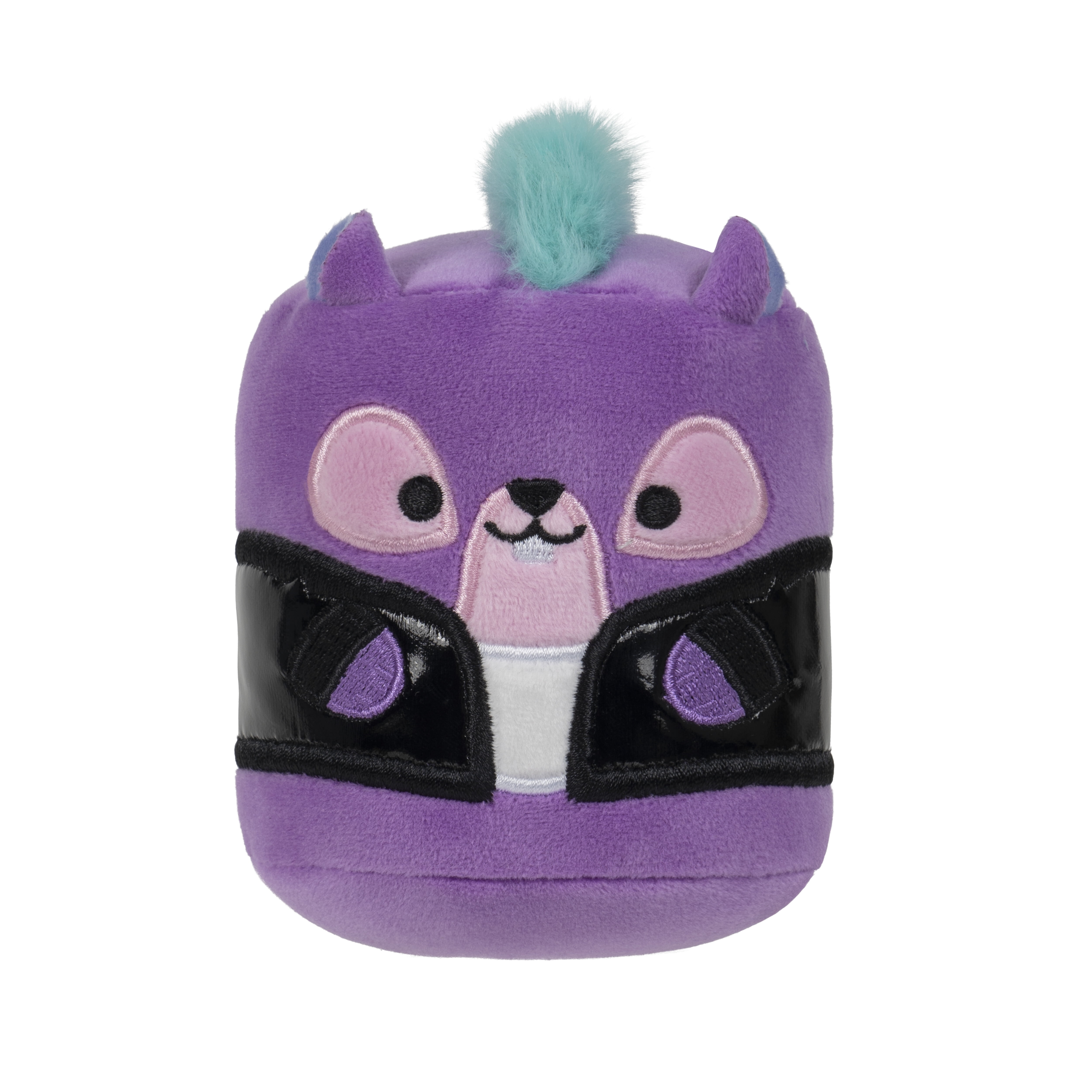 3.5 inch Jean Squirrel + Brigitte Stick Chew Mees by Original Squishmallows Plush Pet Toy 2-Pack