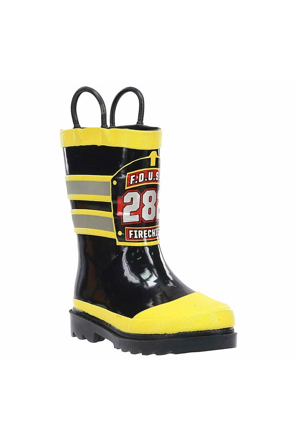 Kids' FDUSA Firechief Rain Boot