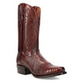 thumbnail image 2 of Dan Post Boots Mens Ringold Lizard Embroidered Square Toe Pull On Cowboy  M, 2 of 5