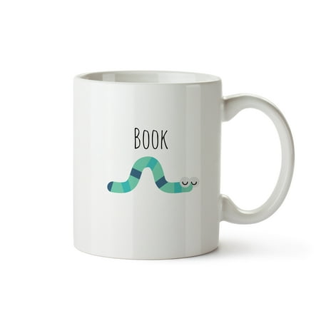 

SpunkySwell 11 oz. Book Worm Wordplay Ceramic Mug
