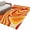 Orange, variant on Orange Yellow Area Rugs 4'x6', Washable Small Throw Rugs for Office Bathroom, Modern Ombre Abstract Aesthetic Art Indoor Outdoor Rug Non-Slip Low Pile Carpet Runner Reversible Floor Mats