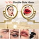 thumbnail image 3 of Espejo de maquillaje GURUN con luces LED de 8,5 pulgadas con aumento de 10X, 3 of 8