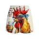 thumbnail image 4 of Pantalones cortos de playa holgados de verano para hombre, con bolsillos, para nadar., 4 of 6