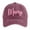 Red, variant on Baseball Cap Mama Hats Women Funny Adjustable Mini Baseball Caps Baseball Hat Black One Size