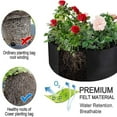 thumbnail image 5 of Round Planting Container Grow Bags Planter Pot Fabric Garden Raised Bed Home Decor Planting Package, 5 of 5