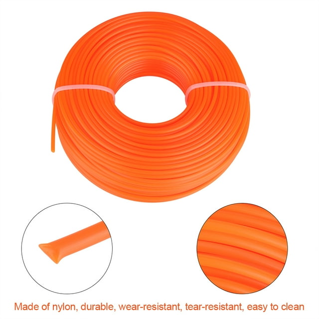TOPINCN Fil de Nylon 2.4/3mm Coupe-Bordures Fil de Coupe-Bordures à Essence
