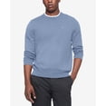 thumbnail image 4 of Calvin Klein Men's Supima Cotton Logo Crewneck Sweater Forever Blue-XL, 4 of 6