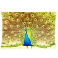 thumbnail image 1 of BOSDECO Beautiful Peacock Design Pillow Cases 20x30 inches Two Sides Print, 1 of 1