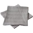 thumbnail image 2 of Home Soft Things Jacquard Throw Pillow Cover and Valance Set - Chevron - Charcoal - 56" x 19" / 20" x 20", 2 of 3