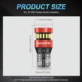 thumbnail image 3 of MAXGTRS 2x Flash Strobe W5W T10 LED Canbus Bulbs Car Parking Wedge Clearance Lights LENS No Error 12V, 3 of 11