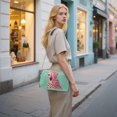 thumbnail image 7 of FORMRS Women Crossbody Purse with Chain Strap Vegan Leather Shoulder Handbag, Big Pink Cheetah, 7 of 7