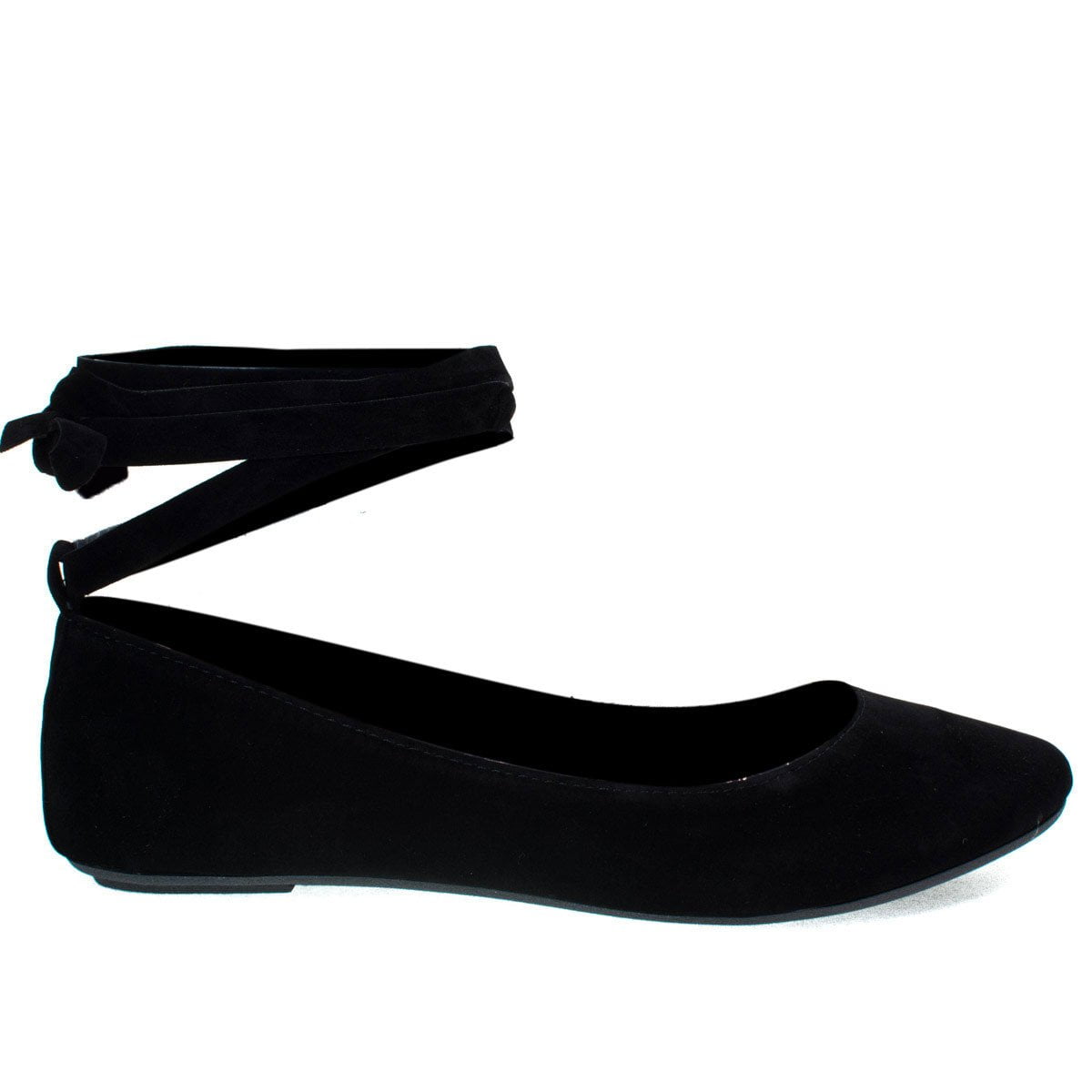 bamboo black flats