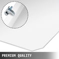 thumbnail image 3 of VEVOR Plate Compactor Pad Plate Compactor Tamper Pad Plate Tamper Pad Tamper Plate Mat for Wacker Plate Compactors Soil Compactor Compactor Machine Base Plate Cover Kit with Mounting Clamps, 3 of 9