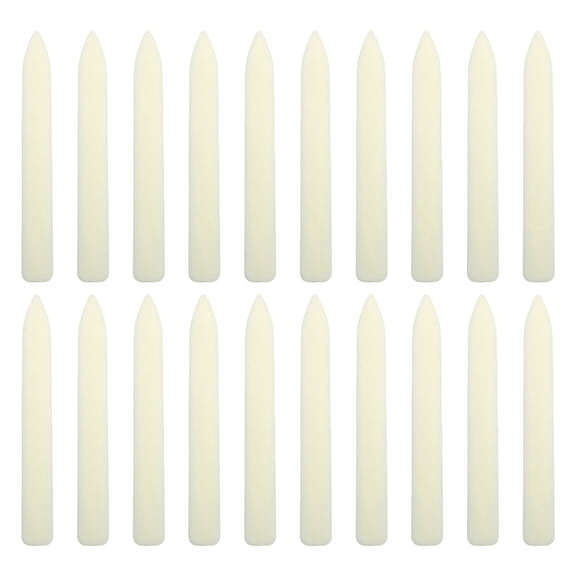 Acahhotxx Bones Folder, 20/40 Pcs Bone Folders Creaser Maker Scoring Tool Paper Creaser Folding Bookbinding Tool for Quilting Bookbinding - Straight Scraper