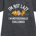 thumbnail image 2 of Garfield - Not Lazy - Toddler And Youth Girls Fleece Dress, 2 of 4