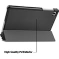 thumbnail image 5 of KOMI Case for Samsung Galaxy Tab A7 Lite 8.7" (SM-T220/T225/T227) with Tempered Glass Screen Protector, Tri-Fold Stand, Multi-Angle Viewing, Smart Cover Auto Wake/Sleep, 5 of 5