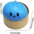 thumbnail image 2 of Dumpling Squishy Pack - Cute Slow Rise Squishies Dumpling Stress Balls Squeeze Toys, Decompressed Toys for Kids & Adults, 2 of 9