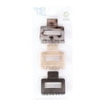 thumbnail image 2 of Time and Tru Square Claw Clips, 3-Pack, Black, 2 of 4