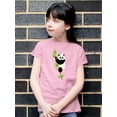 thumbnail image 2 of Panda Climbing Bamboo Tree T-Shirt Juniors -Image by Shutterstock,  Medium, 2 of 4