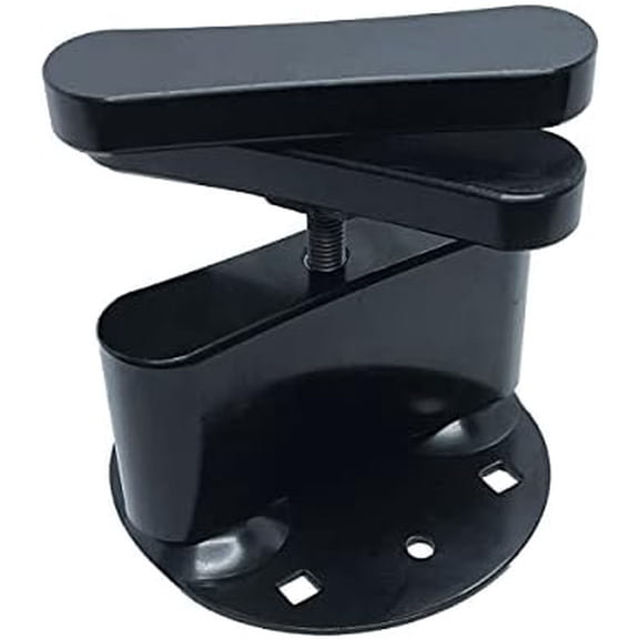 Gasoline Pack Mount for 2 Gallon Fuel Container and Water Container, Black, 1 pcs fuel mount