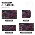 thumbnail image 4 of POBUDS Switch Skin | Sticker Wrap Vinyl Decal | Set Compatible with Nintendo Switch ( Switch OLED Model, Neon Flamingo), 4 of 5