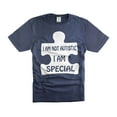 thumbnail image 4 of I'm Not Autistic I Am Special Shirt Autism Puzzle Shirt Autism Awareness T-Shirt Autism Support Tee (4X-Large Military Green), 4 of 6
