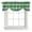 Green, variant on Tie Up Valance Azure Blue Boho Southwestern Valances for Windows Azure Blue Boho Southwestern Balloon Shade Valance Window Treatment Adjustable Short Curtain Valances for Living Room Kitchen 42"x12"