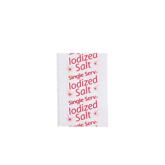 Single Serve Iodized Salt Packet 3000 Count 209-00355