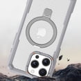 thumbnail image 5 of Dteck for iPhone 16 Pro Max Case with Invisible Magntic Ring Stand, Compatible with MagSafe, Military-Grade Translucent Case for iPhone 16 Pro Max,Black, 5 of 6