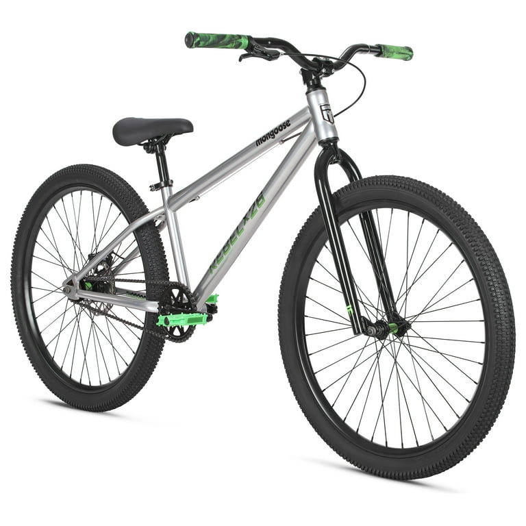Mongoose Rebel X26 Adult Unisex 26-in. BMX Bike, Nickel Gray Bicycle