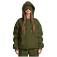 thumbnail image 3 of Top de encaje,Sudadera de viaje con antifaz, sudadera para dormir para adultos, forro polar suave, uso doméstico, sopatenor, 3 of 9