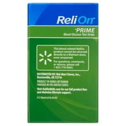 (3 pack) ReliOn Prime Blood Glucose Test Strips, 25 Count