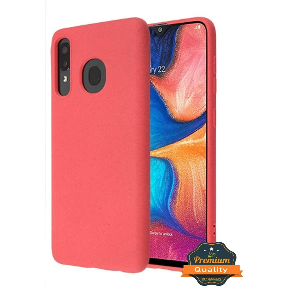 Samsung Galaxy A20 Phone Case Slim Fit Thin Premium Hybrid Liquid