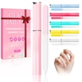 thumbnail image 1 of Set de 6 limas de uñas de vidrio NICEMOVIC con estuche, 1 of 8
