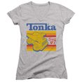 thumbnail image 1 of Tonka Since 47 Junior Women's V-Neck T-Shirt Athletic Heather, 1 of 1