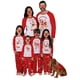 thumbnail image 1 of Conjunto familiar navideño para padres e hijos Conjunto para padres e hijos Pijama navideño con estampado de ciervos Conjunto de dos piezas, 1 of 3