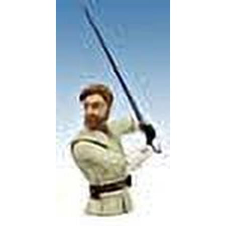Diamond Select Toys Star Wars The Clone Wars Obi-Wan Vinyl Bust Bank