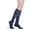 Purple, variant on Style 832 Microfiber Patterns Women's Socks 20-30 mmHg