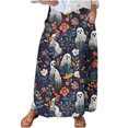 thumbnail image 2 of WXLWZYWL Maxi Skirts for Women Ankle Length Skirt Casual Long Skirt High Waisted Maxi Skirt Reg and Plus Size Skirt Long Skirt with Pockets, 2 of 5