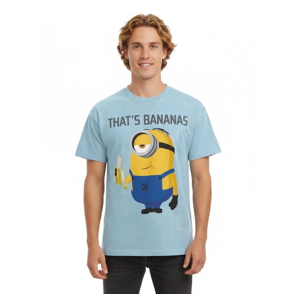 Despicable Me, Minions Men's & Big Men's Graphic T-Shirt, That's Good, Sizes S-3XL