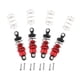 thumbnail image 1 of amortiguador 4pcs RC Car Shock Damper Amortiguador de choque ajustable de metal Accesorios de reemplazo de actualización de RC para TT02 1:10 Reemplazos de Magideal amortiguador, 1 of 7